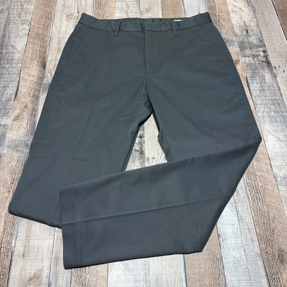 Bonobos Weekday Warrior Pants Mens 32x28 Grey Slim Fit Tuesday Chino Dress Pant